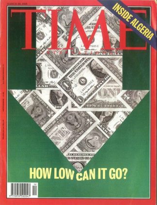 TIME Magazine: US Dollar Decline, Economic Crisis, Algeria War - March 20 1995