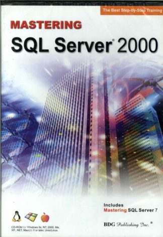 Mastering SQL Server 2000 & 7 Learn Tutorial CBT Step by Step Training PC & MAC