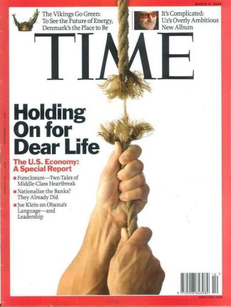 TIME Magazine - US Economy Special Report, Denmark Green Energy - March 9 2009