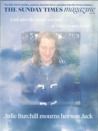 The Sunday Times: MP Dan Jarvis, Jocelyn Bell Burnell, Martin Kemp; July 2015