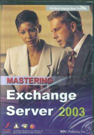 Mastering Exchange Server 2003 Learn Tutorial CBT Step by Step Training PC & MAC