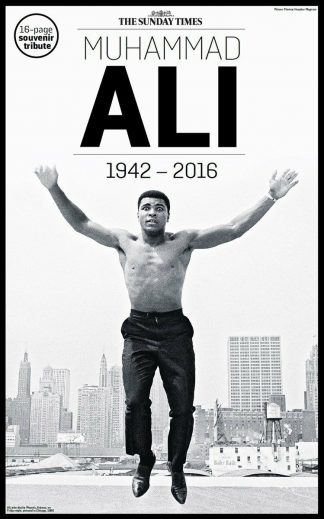 Muhammad Ali The Sunday Times, Souvenir Tribute, 1942 - 2016, 05-06-2016 Edition