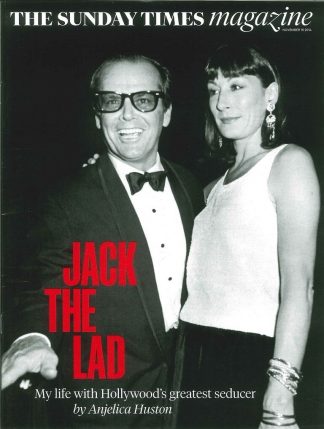 Sunday Times: Anjelica Huston's account of life with Jack Nicholson - 16.11.14