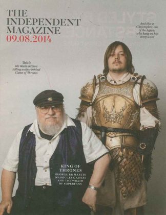 The Independant Magazine: King Of Thrones - George RR Martin On Success 9.8.14