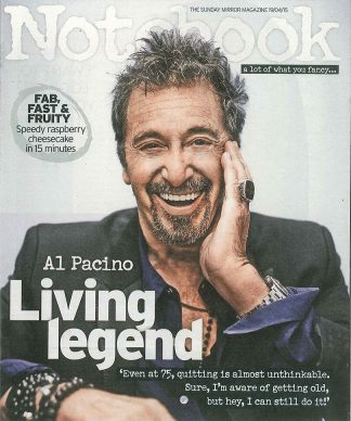 Notebook Mag: Al Pacino Living Legend, 'I Have Passion, I Want To Follow It...'