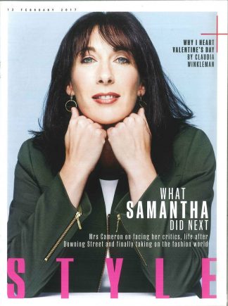 Style: Samantha Cameron, Valentine's Day, Claudia Winkleman; February 17