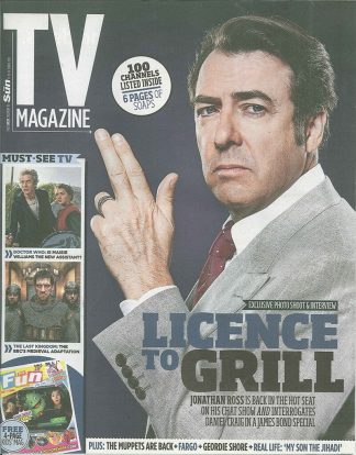 The Sun: Jonathan Ross Does a 007 Special, James May Presents New Show 17.10.15