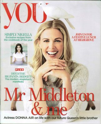 You: Donna Air & Kate Middletons Little Brother, Nigella Lawson Cookbook Extract