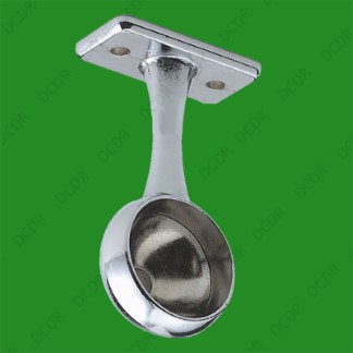 Wardrobe Cupboard Rail End Support Bracket Brace Holder for 26mm Tube Diameter