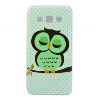 1x Durable Silicone Green Owl Phone Case Cover Design for Sony Xperia Z4