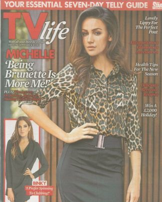 TVLife: Michelle Keegan, Binky, Nadine Mulkerrin Cleo Hollyoaks September 2016