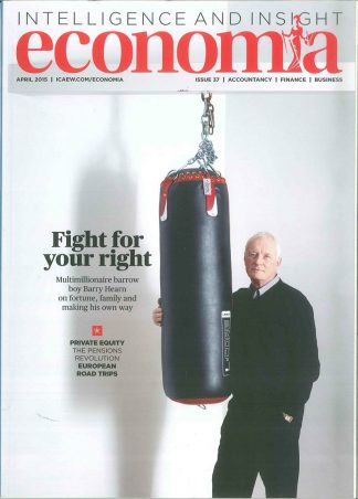 Economia: Barry Hearn, Pensions, Equity, Inequality, Accounting; April 2015