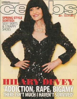 Celebs on Sunday: Hilary Devey, Freddie Flintoff, Aled Jones + More - 17.03.13