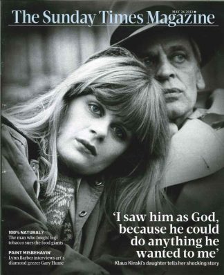 Sunday Times Magazine: Klaus Kinski, Gary Hume and Don Barrett - 26.05.13