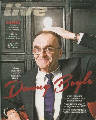 Live Magazine: Danny Boyle's Next Idea, Hollywood's Domingo Zapata - 03.03.13