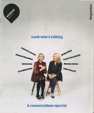 Guardian: Look Who's Talking, Burt Reynolds, JK Rowling, Chris Hadfield 28.11.15