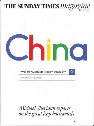 The Sunday Times: China Human Rights Freedom Of Speech Michael Sheridan 15.5.16