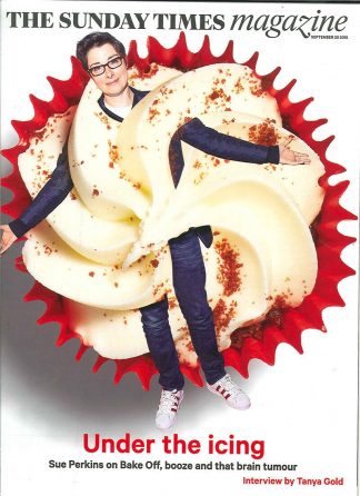 Sunday Times: Sue Perkins' Brain Tumour, Grassroots Rugby, Ex-Sex Pistol 20.9.15