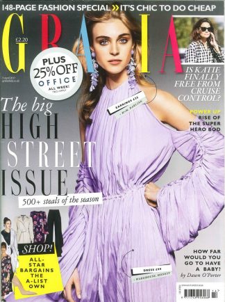 Grazia: Kendall Jenner, Katie Holmes, The Latest Fashion Tips; April 2017