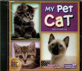 My Pet Cat, Facts, Trivia & Tips Ages 6+, PC & MAC NEW