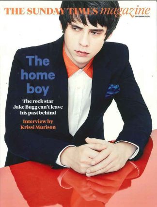 The Sunday Times Magazine: Jake Bugg Can't Leave His Past Behind 21.9.14