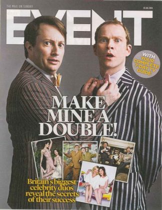 Event Magazine: Britain's Biggest Celebrity Duos - Secrets Of Success 3.8.14
