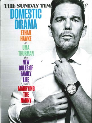 The Sunday Times:Ethan Hawke, Uma Thurman, John Newman, George Galloway 22.11.15