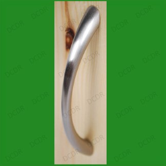 1x 96mm Satin Nickel Finish, Tapered Bow Pull, Cabinet, Cupboard Drawer Handles