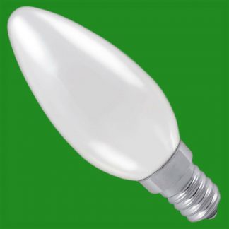 8x 40W Opal/Pearl Dimmable Incandescent Standard Candle Light Bulbs SES E14 Lamp