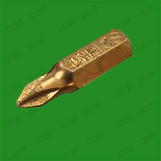 1x Phillips No. 1x25mm Screwdriver Bits, Diamond Coated, 1/4" Hex, S2 Steel