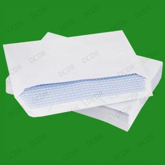 60x Self Seal C6 Plain White Envelopes, 114mm x 162mm, Home, Office