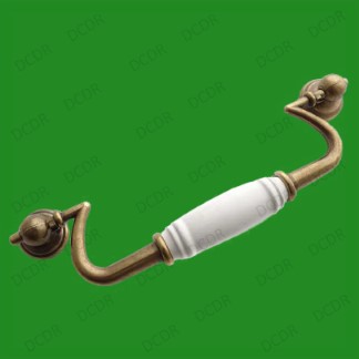 4x Florence Bronze Effect Drop Handle, 160mm Cabinet Wardrobe Door Knobs Kitchen