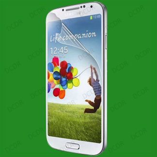 Samsung Galaxy S4 Clear LCD Screen Protector Film Guard & Cloth, Scratch Proof