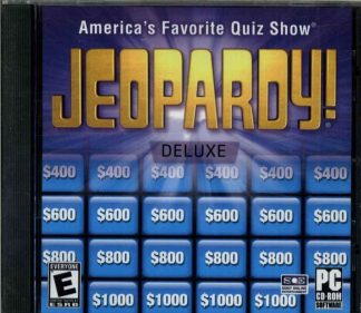 Jeopardy Deluxe, Test Your Knowledge, PC & MAC Quiz Game, New & Sealed