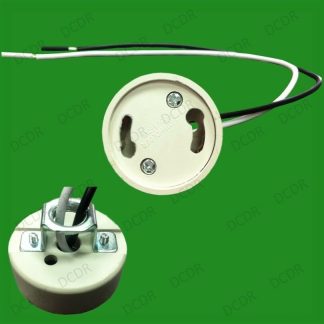 GU24 Ceramic Socket, Lamp Holder, Down Light Fitting Base, 660W & 600V max