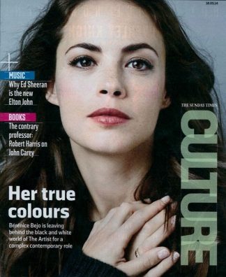 Culture Magazine: Bérénice Bejo's New Role, Ed Sheeran Next Elton John- 16.03.14