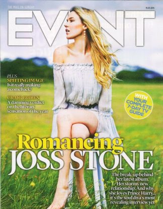 Event: Joss Stone & Why She Loves Prince Harry, Ed Sheeran at Wembley July 2015