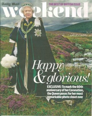 Daily Mail Weekend - Diamond Jubilee Queen Exclusive Photo Shoot - 25 May 2013