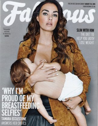Fabulous: Tamara Ecclestone Breastfeeding, Katie Piper Beautiful Scars August 15