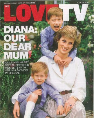 The Mirror Magazine: Princess Diana, Prince Harry & Prince William Photo Album