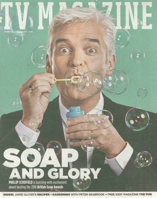 TV Magazine: Phillip Schofield 2016 British Soap Award, Chris Evans On Top Gear