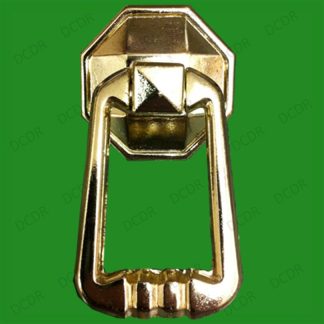 8x 28mm Brass Effect Georgian Drop Pull Handles, Cabinet, Cupboard, Drawer Door