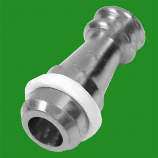 1x 38mm Silver Cord Pull Switch, Weight For Bathroom Light, Curtains, Knot Wire