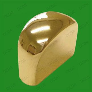 10x Mini Polished Brass Pull Knob 16mm Kitchen Cabinet Door Drawer Wardrobe Desk