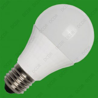 2x 5W (=40W) A60 GLS Globe ES E27 Energy Saving LED Light Bulb Lamp