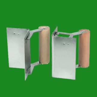Wood Grip 120mm Corner Trowel Set, 2 Piece, Plastering, Building & DIY Tool