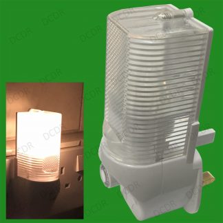 3x Plug In Automatic Dusk Dawn Safety Night Light, Child Bedroom Nursery Hallway