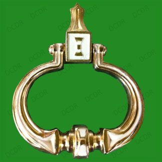 2x 71mm Solid Brass Georgian Drop Pull Handles, Cabinet, Cupboard, Drawer, Door