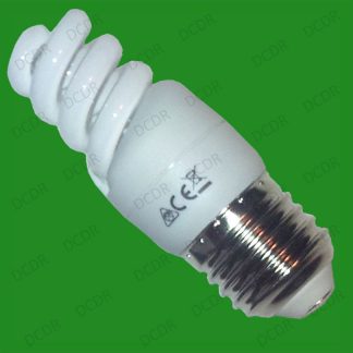 3x 9W Low Energy Very Compact CFL Micro Spiral Light Bulbs ES E27 Bayonet Lamps