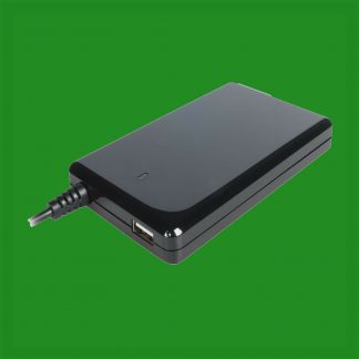 MAPLIN 120W Slim Laptop Voltage Power Supply with 7 Interchangeable tips & USB